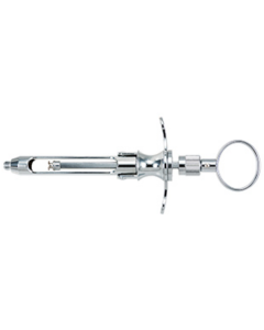 Seringues d'injection, système de chargement par la culasse avec 3 crochets d’aspiration, 1,8 ml avec un trou supplémentaire contre l’aspiration