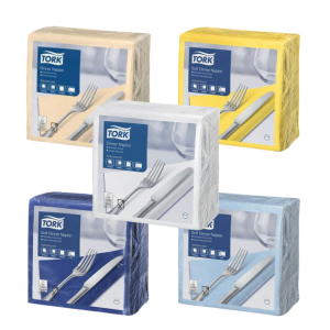 Serviettes dinner Tork