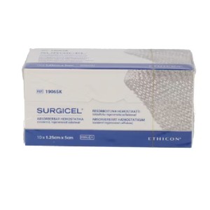 Surgicel original 1.25 x 5 cm